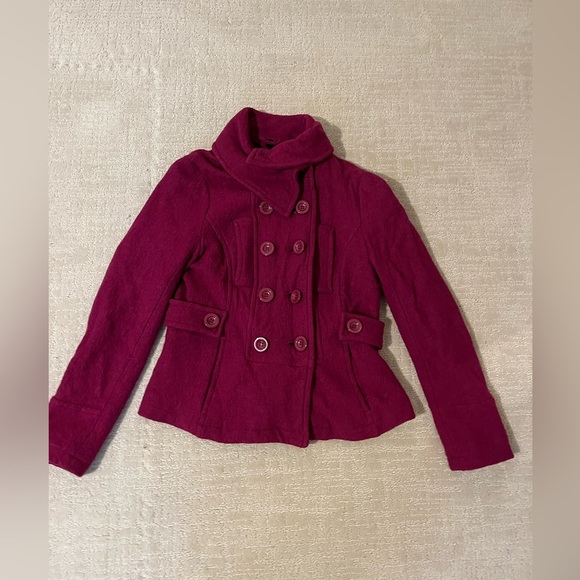 ambition Jackets & Blazers - Ambition Women's Double-Breasted Jacket, wool blend. Size S